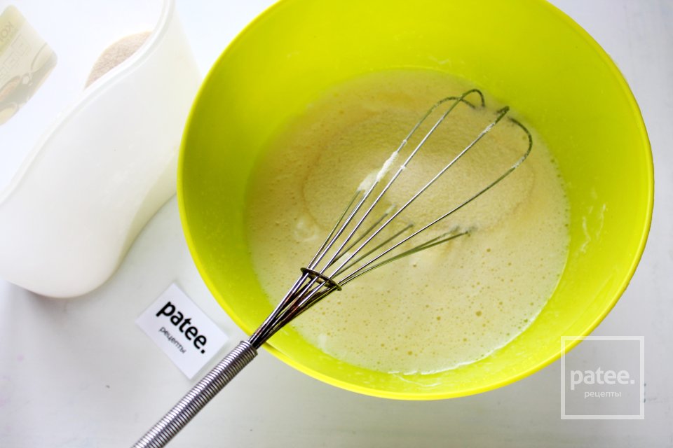 Манник с яблоками - Шаг 5