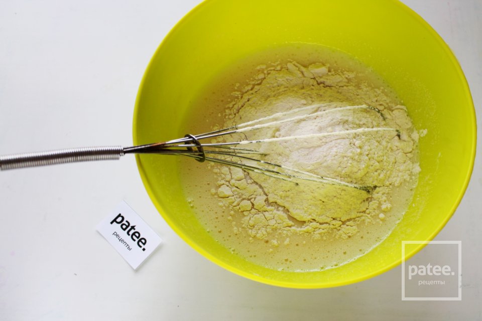 Манник с яблоками - Шаг 7