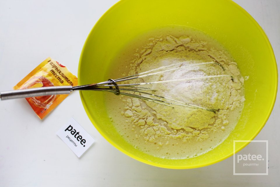 Манник с яблоками - Шаг 8