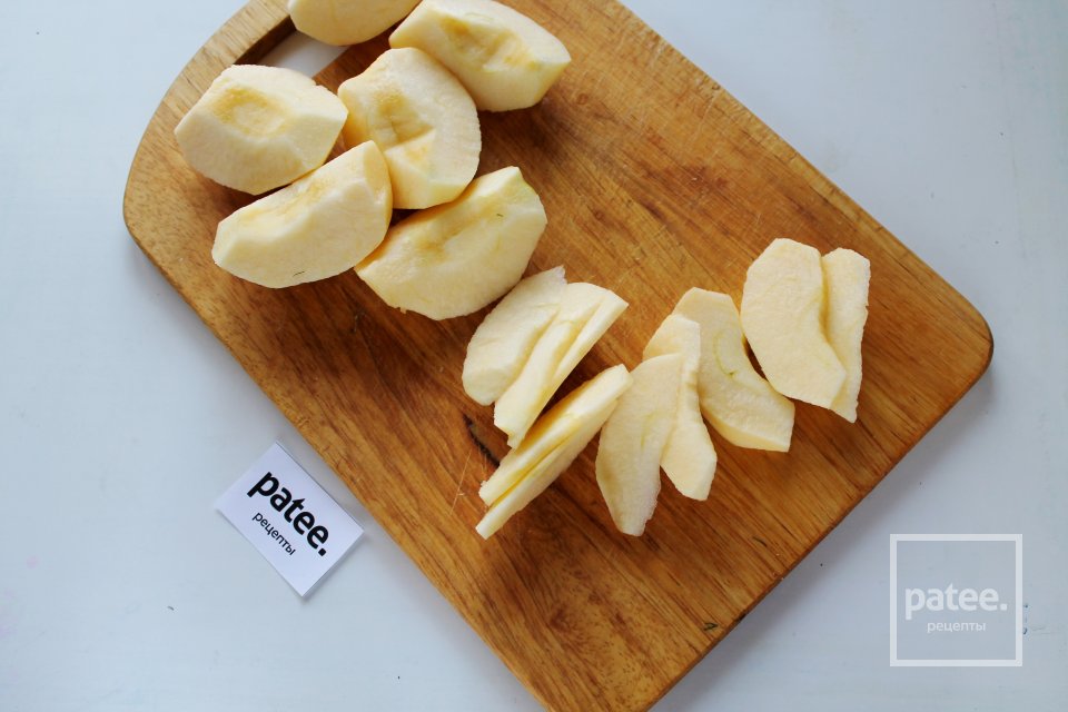 Манник с яблоками - Шаг 9