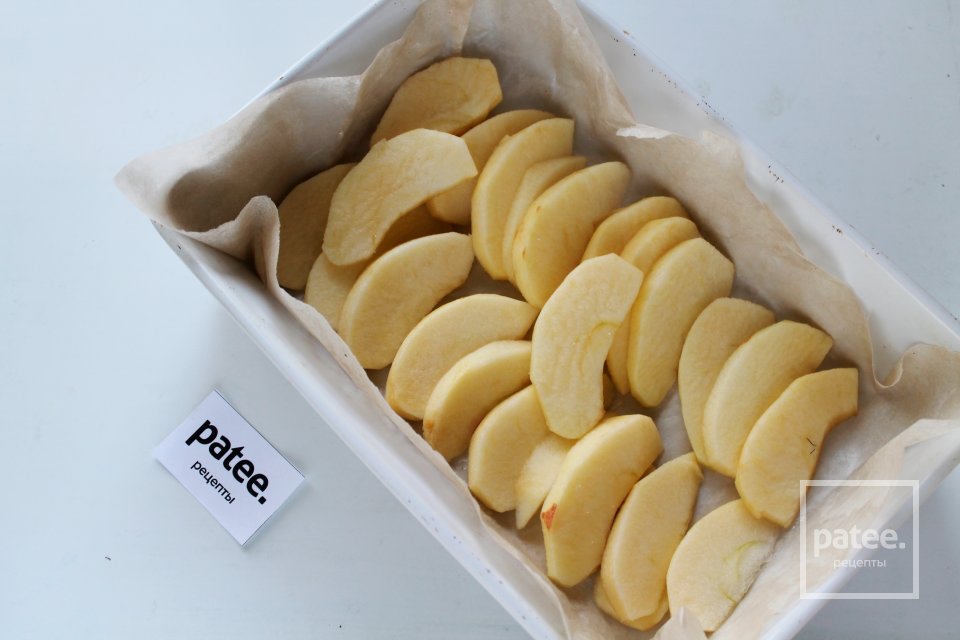 Манник с яблоками - Шаг 10