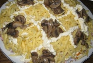 Слоеный салат "Афродита"