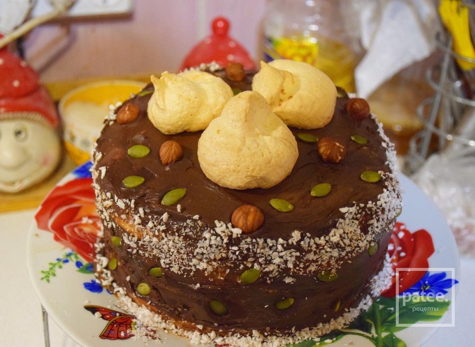 Торт вишня+лимон - Шаг 6