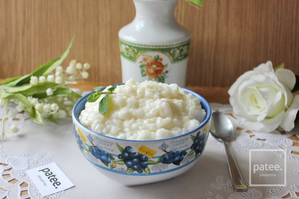 Рисовый пудинг на основе заварного крема - Шаг 12