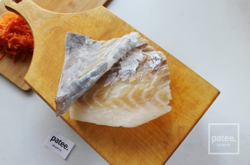 Треска запеченная с картошкой в сметанно-майонезной заливке - Шаг 4