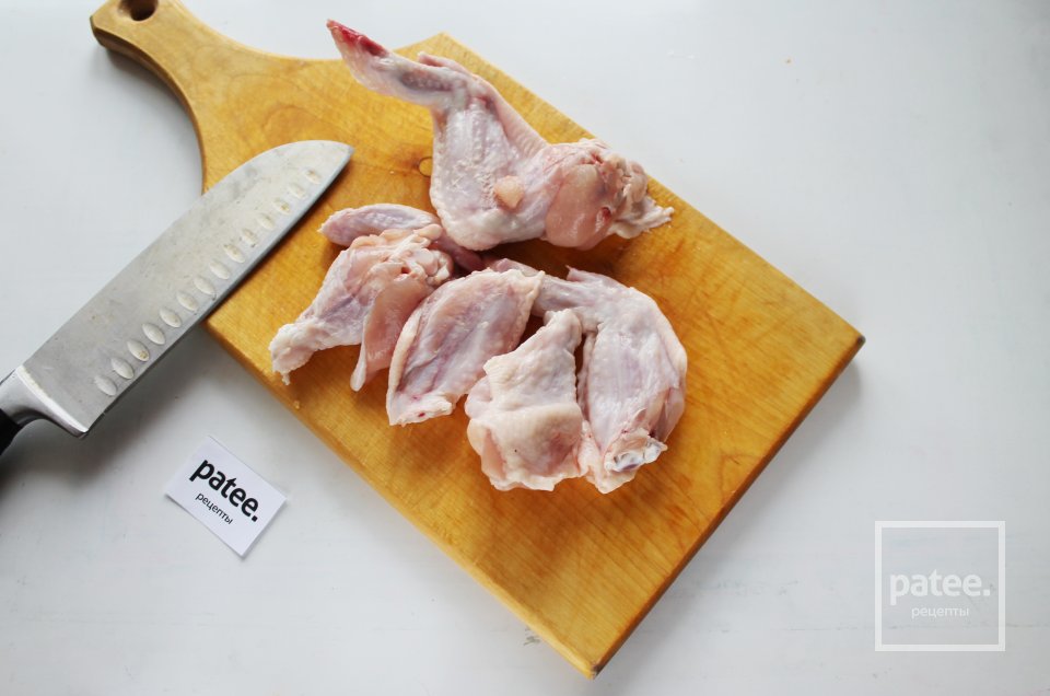 Рассольник с куриными крыльями и рисом - Шаг 2