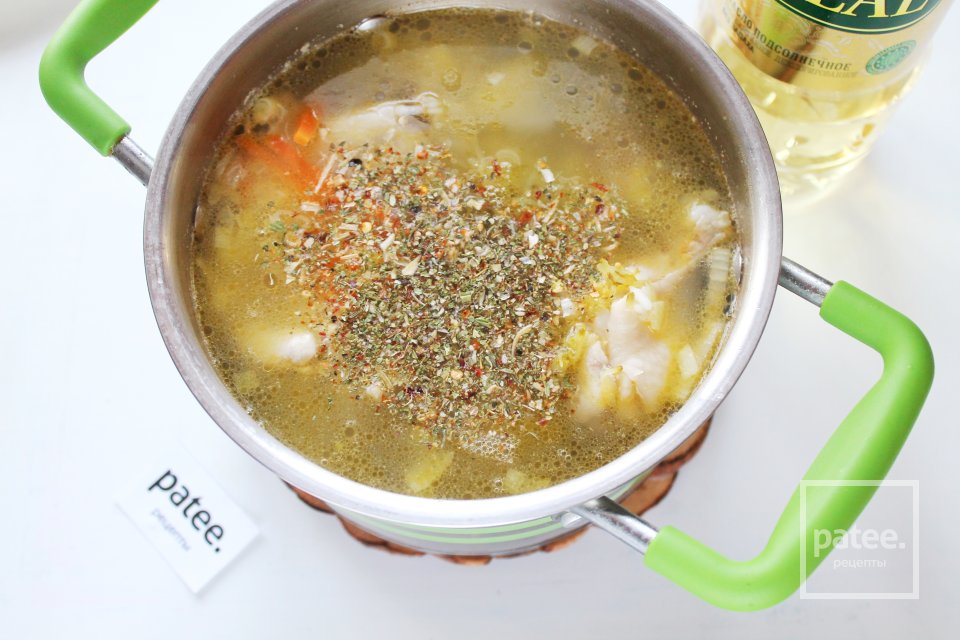 Рассольник с куриными крыльями и рисом - Шаг 15