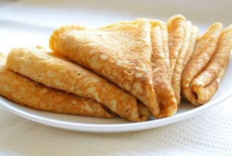 Блинчики на молоке