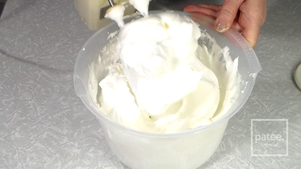 Бисквитный пирог "Зебра" с шоколадом - Шаг 10