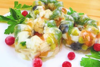 Заливное из курицы