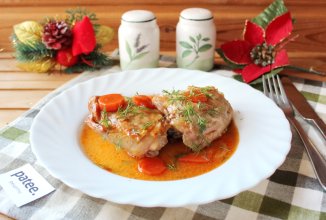 Куриные бедра в медово-соевом соусе