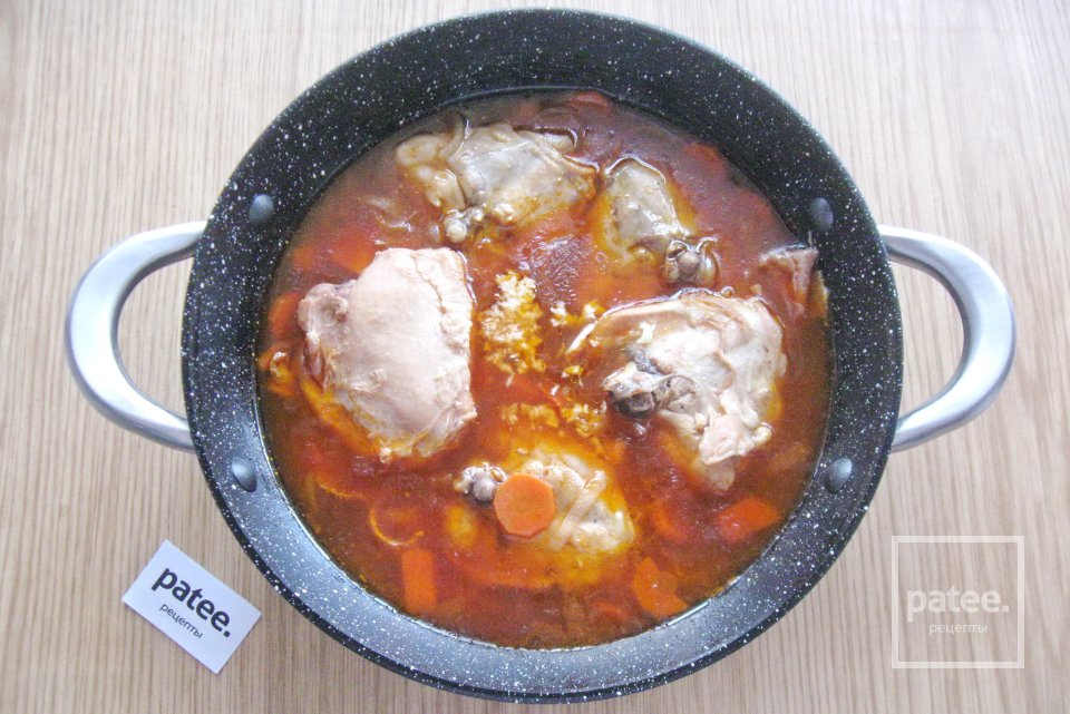 Куриные бедра в медово-соевом соусе - Шаг 12