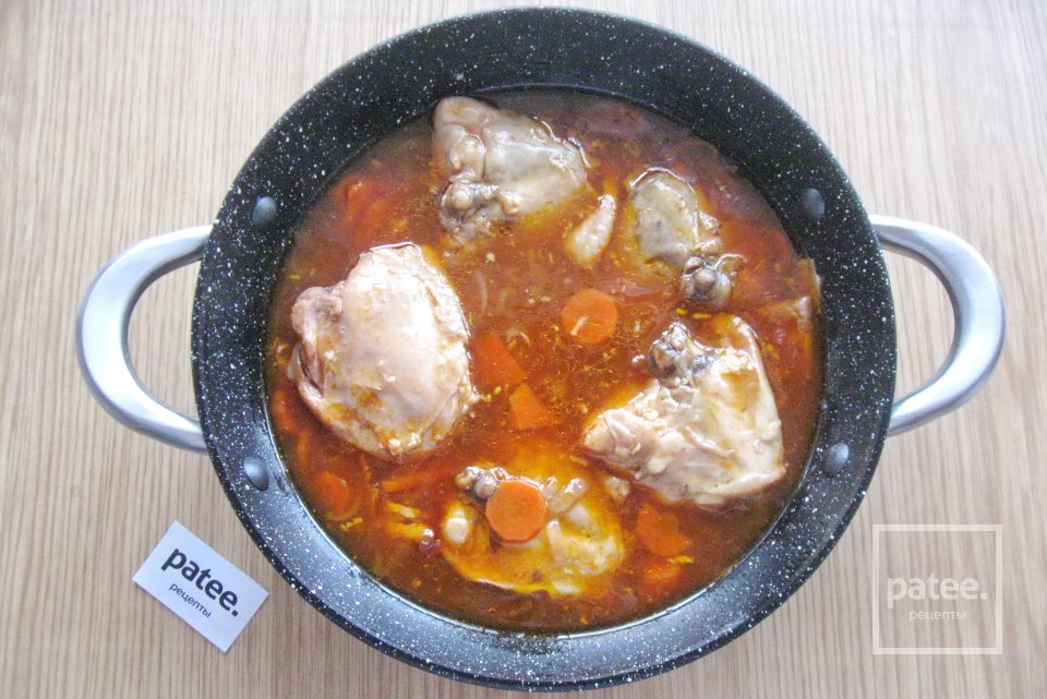 Куриные бедра в медово-соевом соусе - Шаг 13