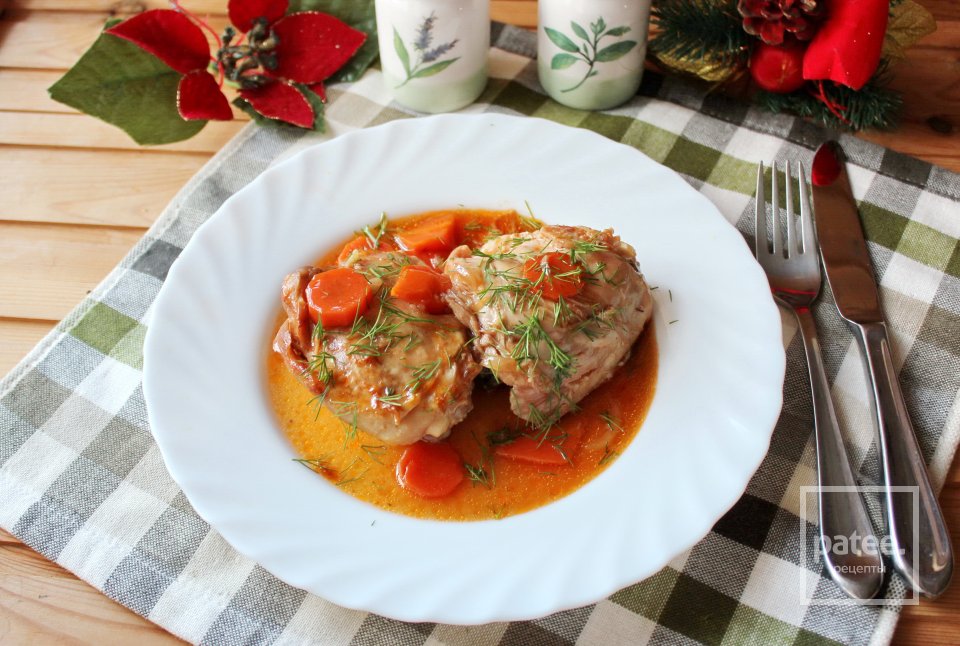 Куриные бедра в медово-соевом соусе - Шаг 15