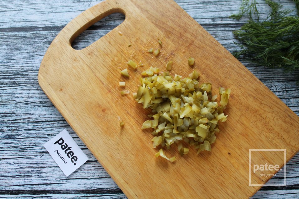 Салат с чечевицей, морковью и копчёной грудинкой - Шаг 4