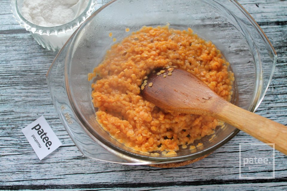 Салат с чечевицей, морковью и копчёной грудинкой - Шаг 8