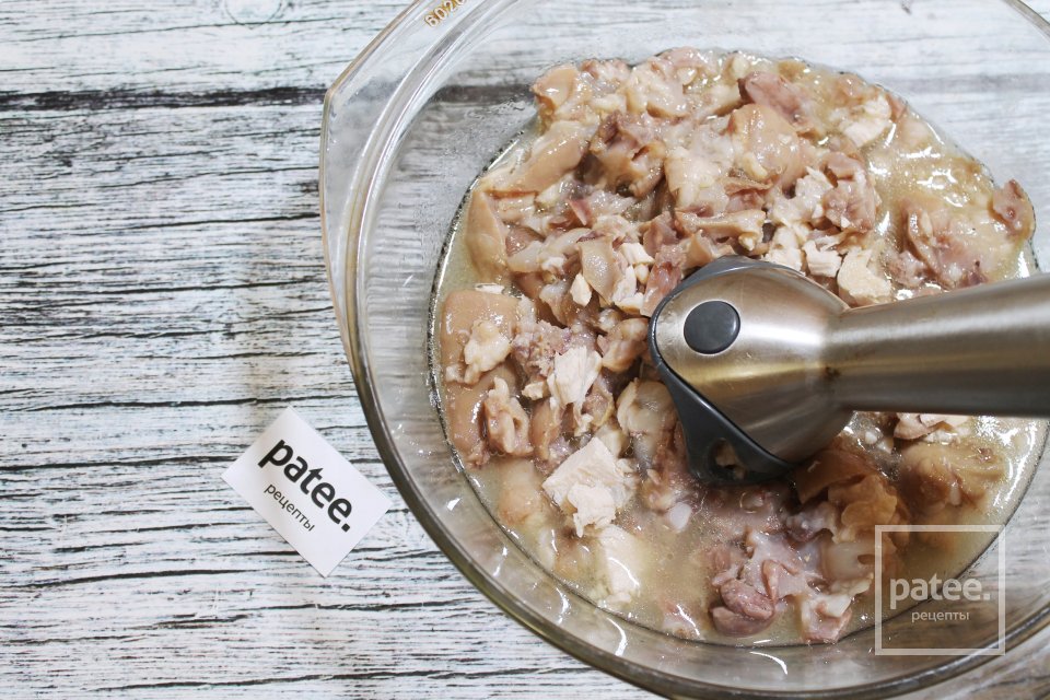 Холодец из свиных ножек и мяса индейки - Шаг 10