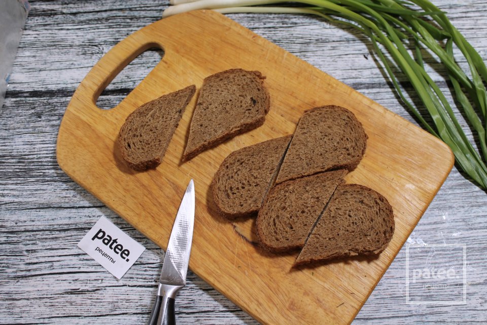 Тосты "селедка под шубой" - Шаг 2