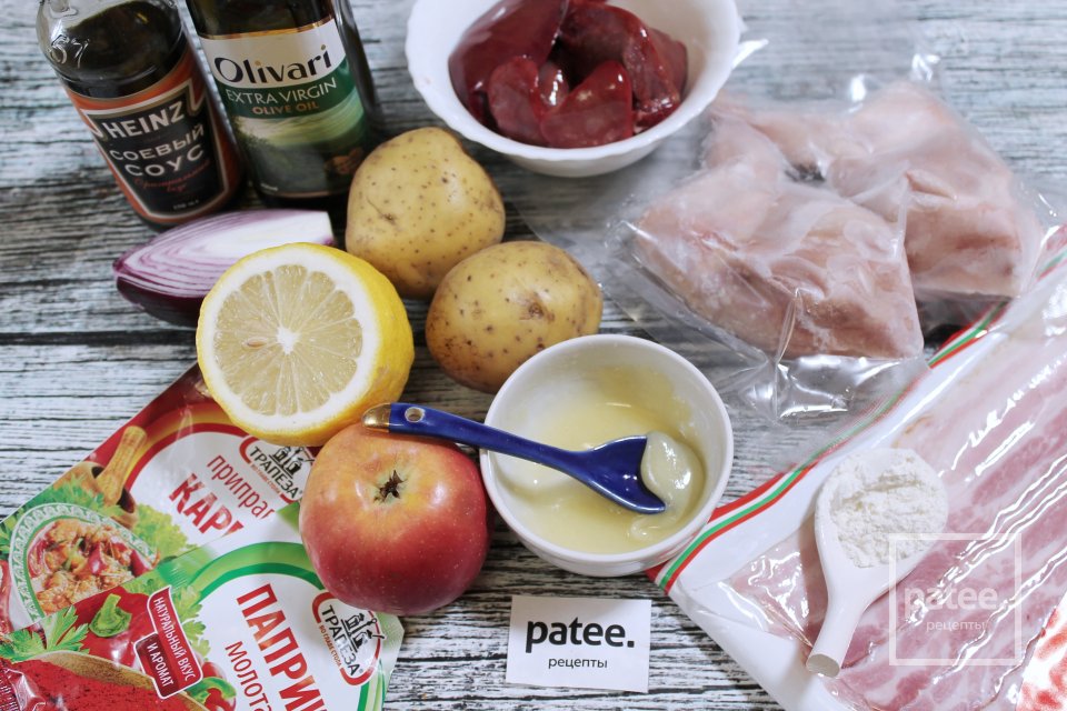 Фаршированные перепела с картофелем в духовке - Шаг 1