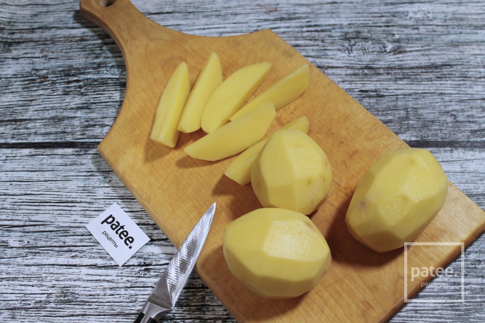 Фаршированные перепела с картофелем в духовке - Шаг 4