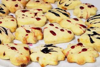 Творожное печенье с изюмом