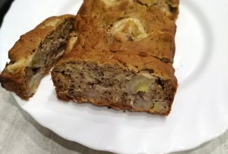 Быстрый банановый кекс