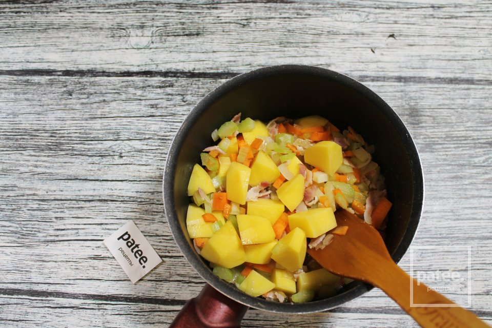 Кулеш пшённый с перепелами - Шаг 11