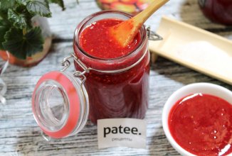 Живое варенье из замороженной малины