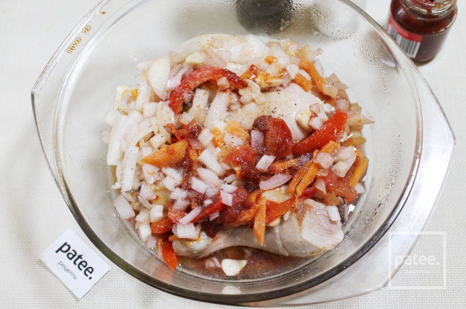 Чахохбили из куриных голеней - Шаг 11