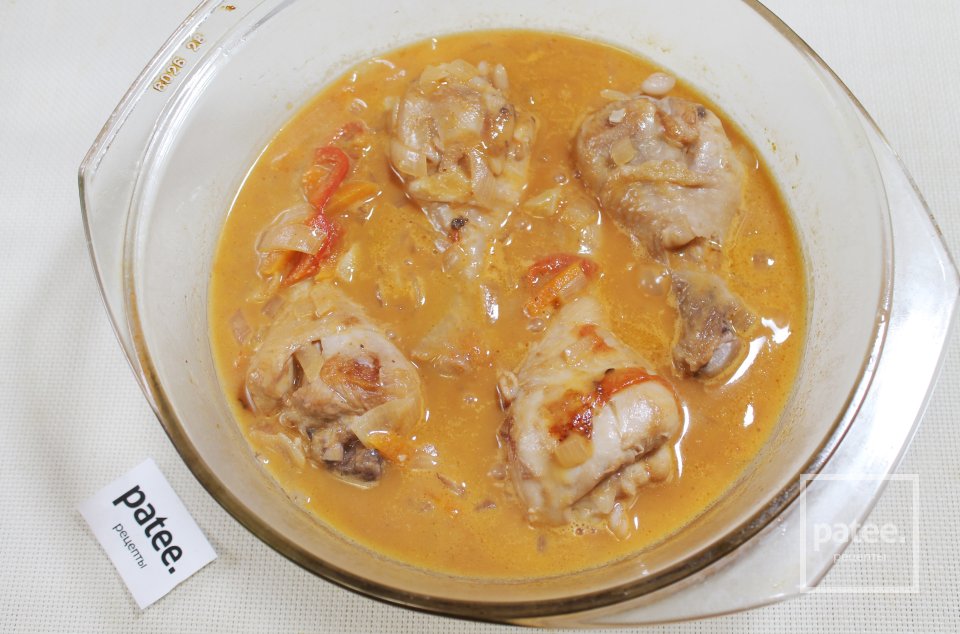 Чахохбили из куриных голеней - Шаг 12