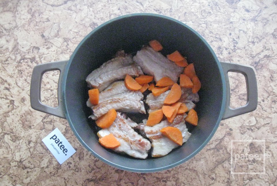 Свиная грудинка с казане - Шаг 4