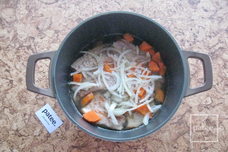 Свиная грудинка с казане - Шаг 6