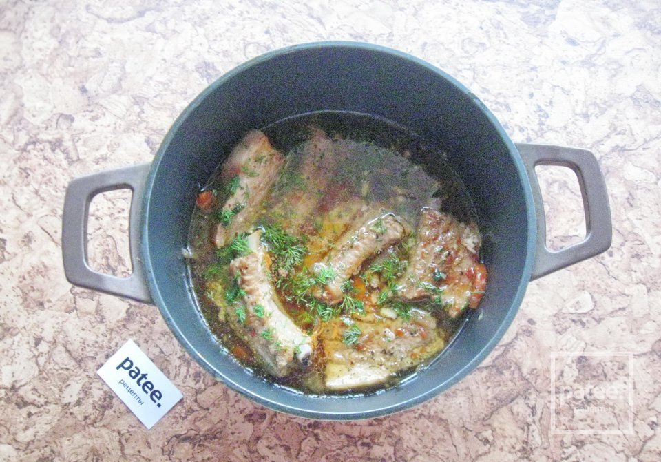 Свиная грудинка с казане - Шаг 10