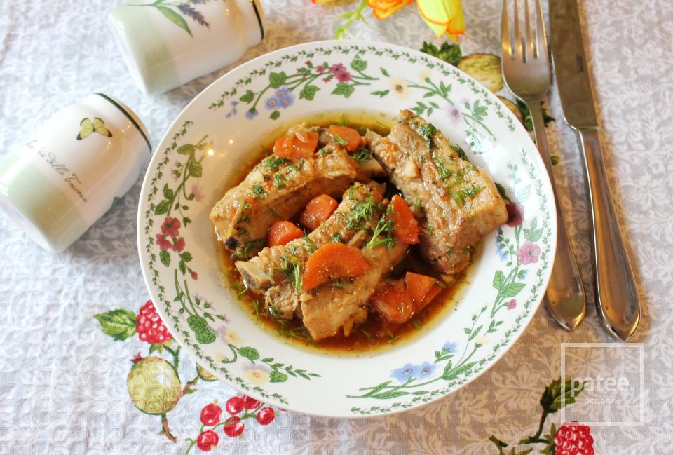 Свиная грудинка с казане - Шаг 12