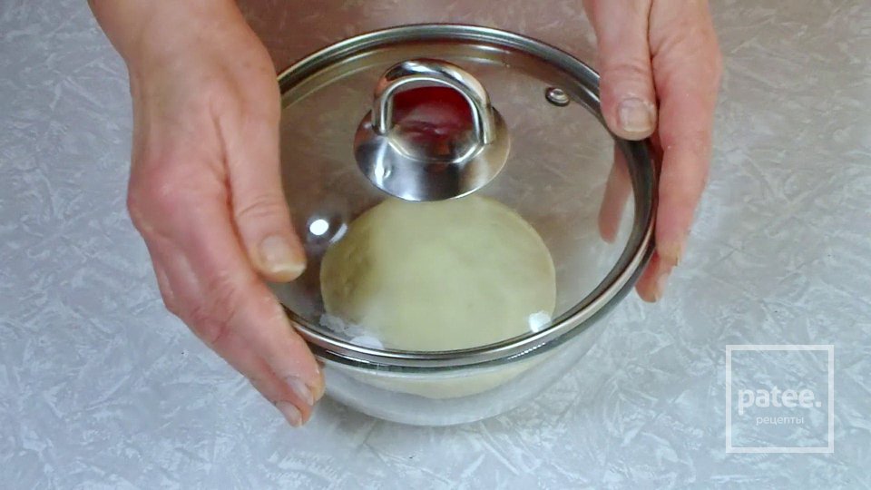 Домашняя пицца с грибами и сыром - Шаг 6