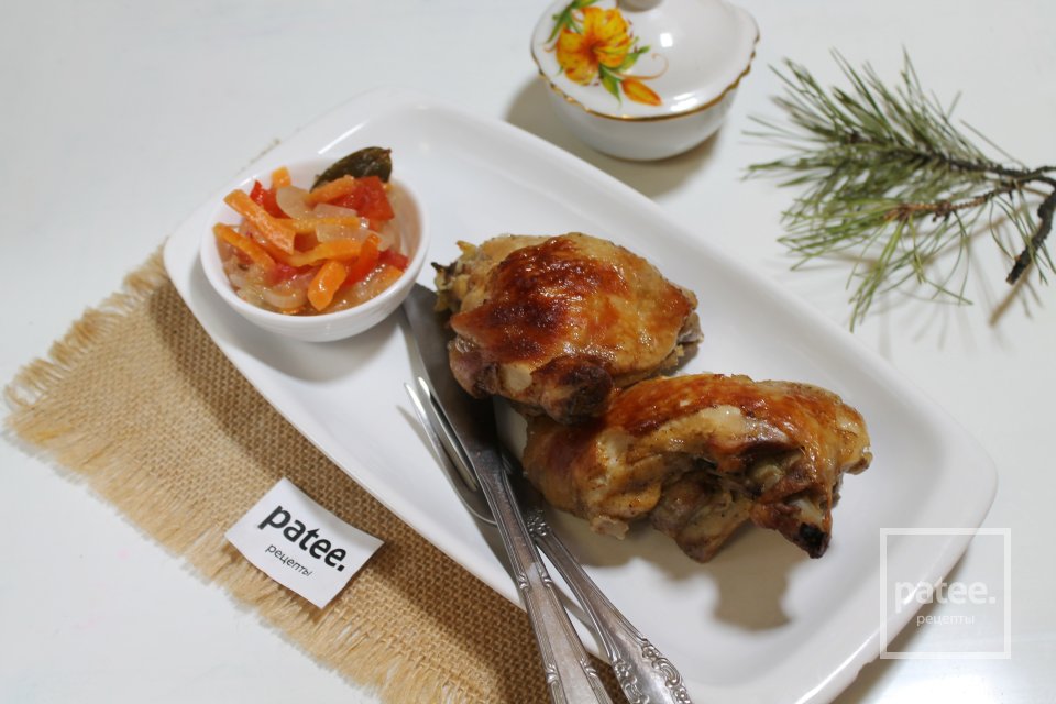 Куриные окорочка, запеченные в рукаве в духовке - Шаг 11