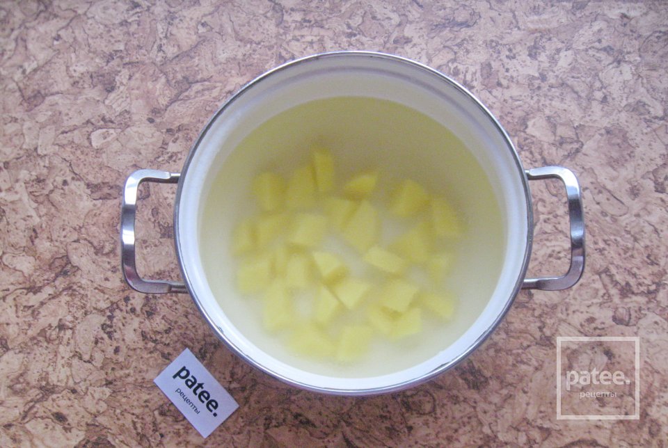 Куриный суп с лапшой из жидкого теста - Шаг 4