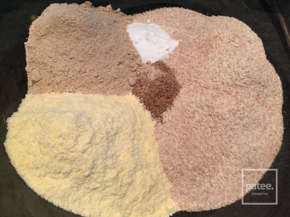 Хлеб без дрожжей в духовке - Шаг 1