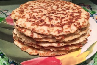 Финские творожно-яблочные лепешки