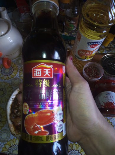 Острый борщь на рыбно-креточном бульоне бульоне с пекинской капусты. - Шаг 10