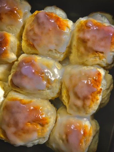 Мягкие булочки с лимонной глазурью) - Шаг 8