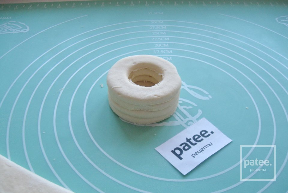 Слоеные башенки с кремом - Шаг 4