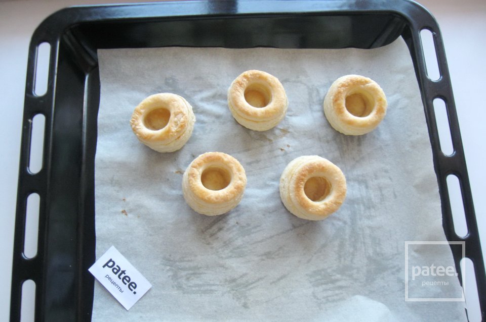 Слоеные башенки с кремом - Шаг 6