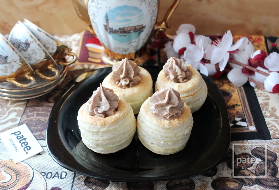 Слоеные башенки с кремом - Шаг 13