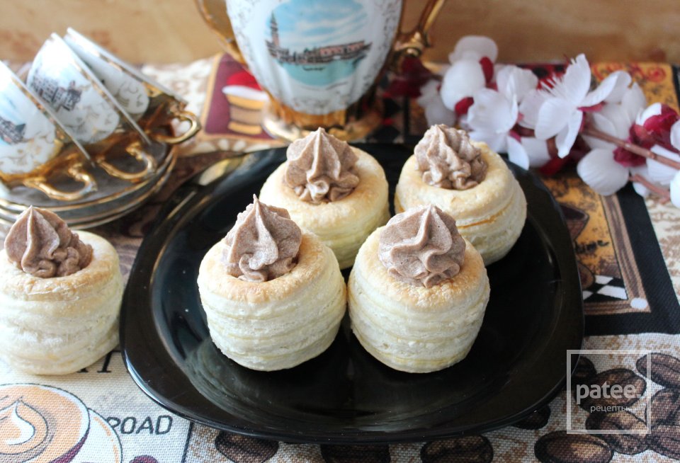 Слоеные башенки с кремом - Шаг 14