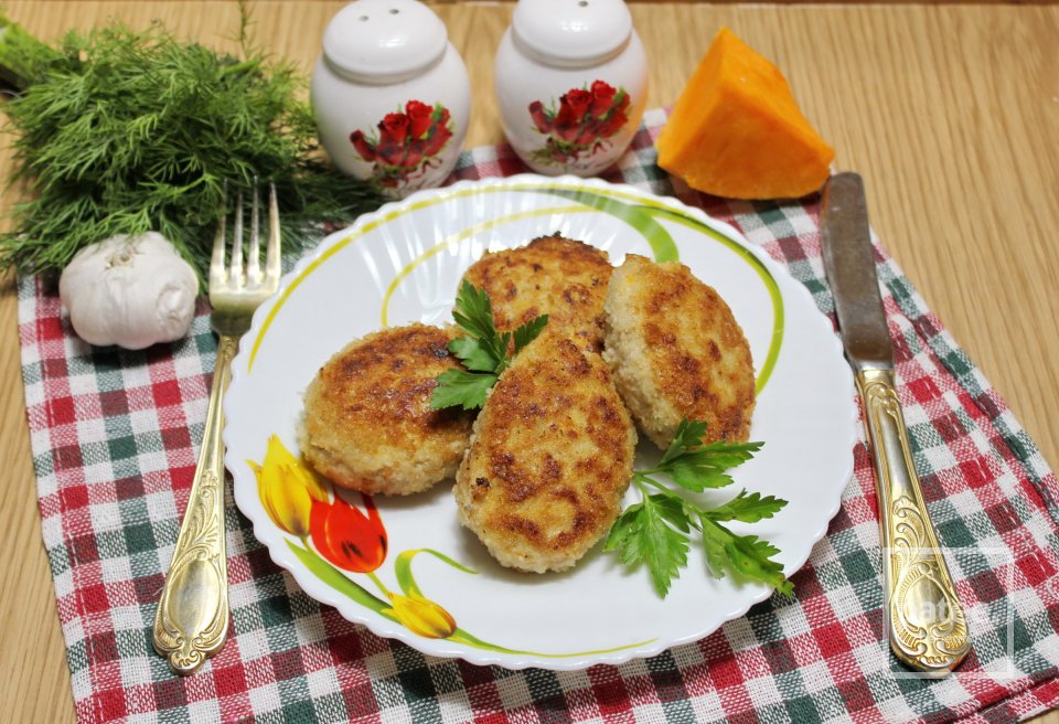 Котлеты из свинины с тыквой - Шаг 12