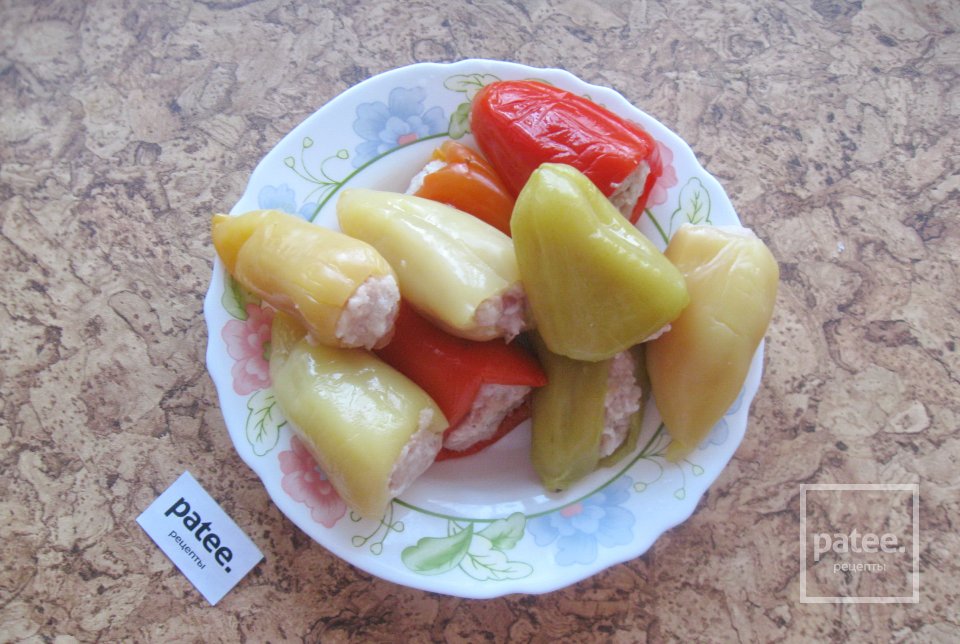 Фаршированный перец в сметанном соусе - Шаг 6