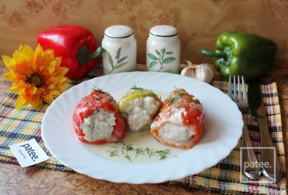 Фаршированный перец в сметанном соусе - Шаг 12