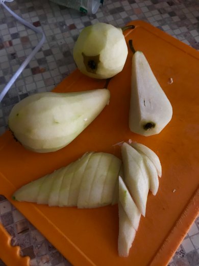 Воздушный пирог с грушей 🥧. - Шаг 6