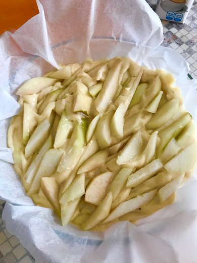 Воздушный пирог с грушей 🥧. - Шаг 7